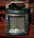 Realtree Ap Camo "the Boss" Propane Heater - 20,000 Btu Portable Radiant Used. Price: $99.00.