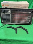 Mid Century Arvin 1320 Electric Fan Forced Air Heater Metal Not Working Open. Price: $33.85.