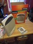 Holmes HEH8031 1500W Energy Saving Digital Space Heater, White Used. Price: $47.99.