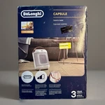 Delonghi HFX30C15.W 1,500-WATT Capsule Compact Ceramic Portable Heater White New. Price: $39.95.