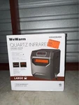 We Warm 1500W Infrared Space Heater With Remote Control - 6 Element, Black New. Price: $80.00.