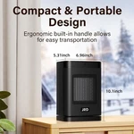 Jrd Space Heater, 2025 Portable Electric Heaters For Indoor Use With Thermostat New. Price: $35.00.