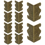 10PCS Baseboard Corner Protectors Decorative Metal Covers Bronze New. Price: $17.90.