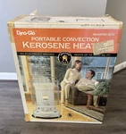Dyna-glo 23,000 Btu Portable Convection Kerosene Heater Model RMC-95-C2 New. Price: $175.00.