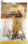 50 6" Natural Candle Wicks,pre-waxed By Beeswax & Tabbed With 60PCS New. Price: $18.60.