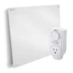 Wall Mount Space Heater Panel - 250 Watt Splashproof Convection Econohome Open. Price: $69.99.