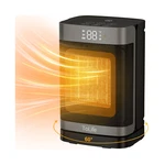 Tolife Space Heater Indoor With Thermostat, 1500W Ptc Electric New. Price: $50.00.