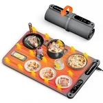 Firelex Food Warming Mat For Buffet, Silicone With Timer & 7TEM.... Price: $122.27.