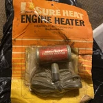 Vtg Phillips Sure Engine Heater Model 150 Nos New. Price: $44.50.
