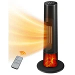 Flamemore Tower Space Heaters With Fireplace 1500W,PORTABLE Electric New. Price: $161.35.