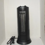 Intertek 17" Oscillating Black Ceramic Tower Heater Model: PSC17M2ABB Used. Price: $40.00.