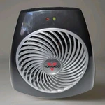 Vornado VH202 Personal Space Heater With Vortex Heat, Black Used. Price: $15.00.