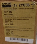 Dayton 2YU36 Ceiling Heater + Enclosure 5000W 20.8A 240V New. Price: $699.99.