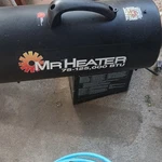 Mr. Heater Portable Forced Air Kerosene Torpedo 75-125,000 Btu Black Used. Price: $100.00.
