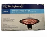 WES31-1544 Westinghouse Infrared Electric Outdoor Hanging Heater New. Price: $119.00.