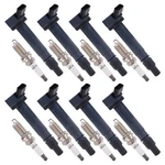 Ignition Coil & Spark Plug For Toyota Land Cruiser Sequoia Lexus GX460 LX570 V8 New. Price: $140.74.