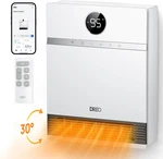 Dreo Wall-mounted Smart Space Heater Adjustable Temperature WH517AS New. Price: $50.00.