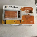 Comfort Zone CZ550 1500W Electric Radiant Heater - White New. Price: $39.19.