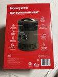 Honeywell Heater Surround W/adjustable Thermostat - Black HHF360V2 New. Price: $33.50.