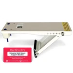 Universal Wall Support Bracket - Outdoor Mounting Epoxy Coated Heavy Gau New. Price: $34.01.
