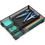 Desk Drawer Organizer, Office Tray With 5 Dividers, Pencil... New. Price: $25.96.