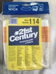 21ST Century Model 114 Fiberglass Kerosene Heater Wick New In Package. Price: $11.99.