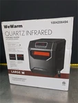 Wewarm Electric 6 Element Quartz Infrared Space Heater Black - 1500 Watts New Open. Price: $39.99.