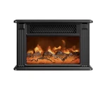 Style Selections 1500W 14.5 Tabletop Electric Fireplace Black Finish Open. Price: $45.00.
