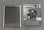Dayton 5E182D Rev C, 208V 4000/2000 Watts, Architectural Fan Forced Heater Open. Price: $299.99.