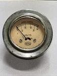 Vintage 1930'S 1940'S Vacuum Tube Heater Voltage - Sterling Volts Gauge No Glass Used. Price: $22.00.