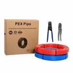 Efield 1/2" 100FT(200FT) Pex Pipe Red &blue Crimper And Cutter In Canvas Bag New. Price: $99.99.