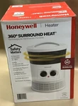 Honeywell Surround Portable Fan Forced Space Heater White HHF360WWMV2 Open. Price: $30.00.