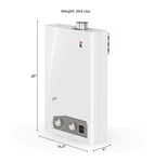 Eccotemp Water Heater - Natural Gas , Indoor Modelo FV112 Open. Price: $290.00.