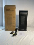 Spacekey JY-HT01 Black 1500 Watts Remote Control Electric Heater Used. Price: $48.74.