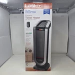 Lasko Oscillating Digital Ceramic Tower Heater For Home 5 Function Remote New. Price: $62.50.