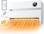 Dreo Smart Wall Heater Electric 1500W Adjustable Thermostat Oscillation Timer Open. Price: $85.00.