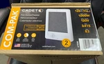 Electric Heater 1,000-WATT 120-VOLT Fan-forced In-wall Dial Controls White New. Price: $105.00.