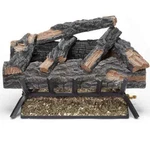 Hearthsense 24 In. 55000 Btu Vented Natural Gas Log Set Fireplace Mountain Oak New. Price: $324.19.
