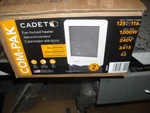 Cadet CSC102W 1000 Watt Heater New. Price: $84.99.