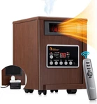 Dr Infrared Heater 1500W Space W/ Humidifier Remote Walnut New. Price: $142.90.
