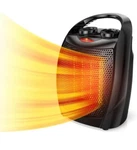 Small Portable Space Heater For Indoor Use - Rintuf 1500W/750W Safe And Quiet New. Price: $55.01.