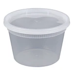 Pactiv YSD2516 Delitainer Microwavable Combo, Clear, Oz, X 2, (case Of New. Price: $56.51.