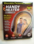 New Rechargable Ontel Handy Heater Freedom Neck Wearable Personal Usb. Price: $24.99.