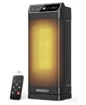 Spacekey SAFE-1500W Portable Electric Heater, Remote, Timer, Safety, Black/yell New. Price: $18.76.