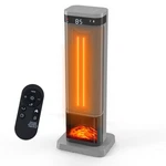 Dumos 24INCH Space Heaters For Indoor Use, Portable With 3 Light Colors, New. Price: $63.09.