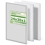 24X30X1 Reusable Air Filter Merv 8 Washable Furnace & With Extra ... New. Price: $122.87.