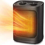 Auseo Space Heater 1500W/750W Etl Certified Ceramic Small With Thermostat 9 In New. Price: $29.99.