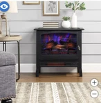 Bayside Furnishings, 1500W Infrared Electric Fireplace Stove Heater Remote New. Price: $178.00.