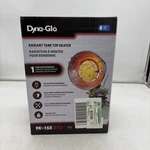 Dyna-glo TT15000M 1-BURNER Portable Radiant Propane Tank Top Heater, 9K-15K Btu New. Price: $45.00.