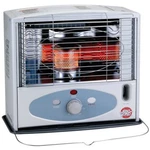 Kero-world KW11F 10,000 Btu Radiant Style Kerosene Wick Heater Heats 450 Sq Ft. Price: $329.99.